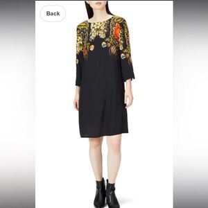 NWT Desigual Floral above the Knee Shift Dress Size XS